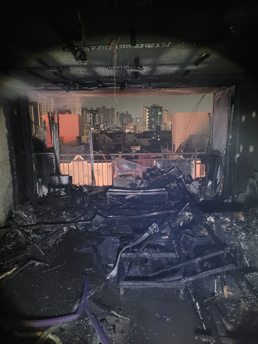 화재 현장 모습(사진=연합뉴스)