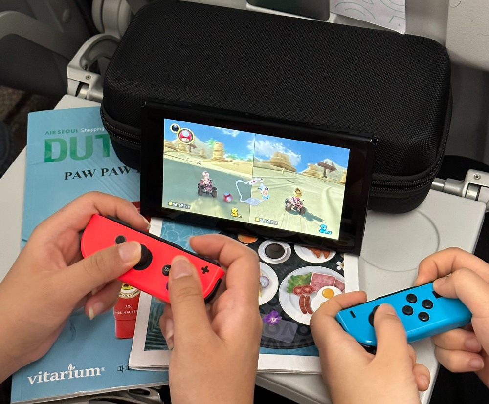 에어서울, ‘닌텐도 스위치’ 기내 대여 서비스 연장