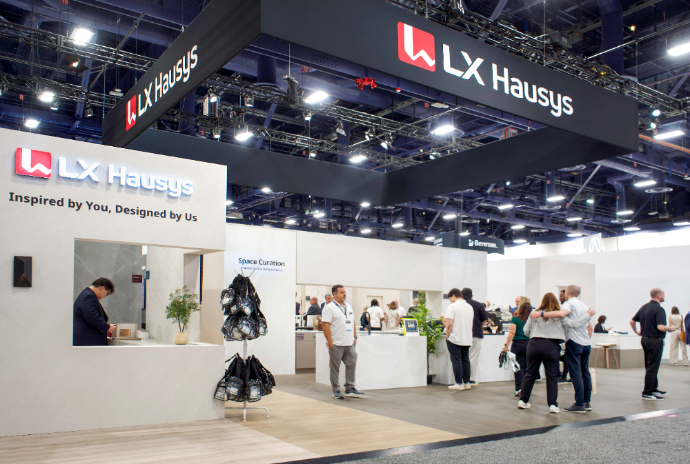 'KBIS 2025' LX하우시스 전시관.(사진=LX하우시스)