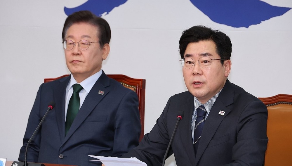 발언하는 박찬대 원내대표(사진=연합뉴스)