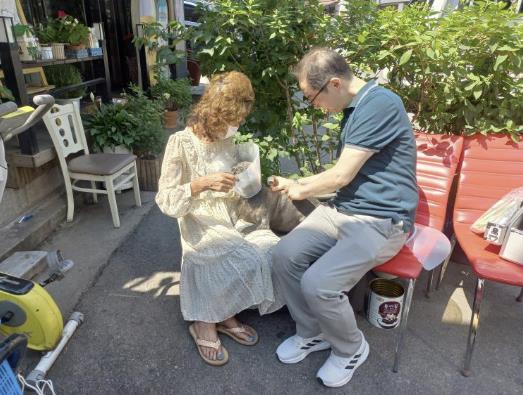 우리동네 동물병원 진찰 사진