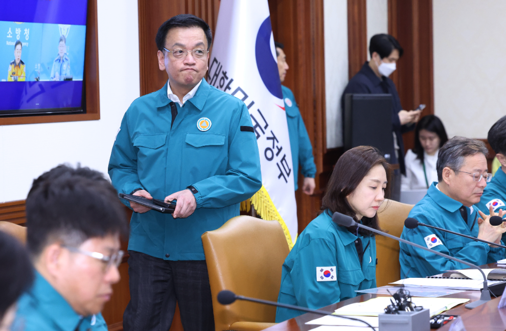 국가테러대책위원회 참석하는 최상목 권한대행(사진=연합뉴스)