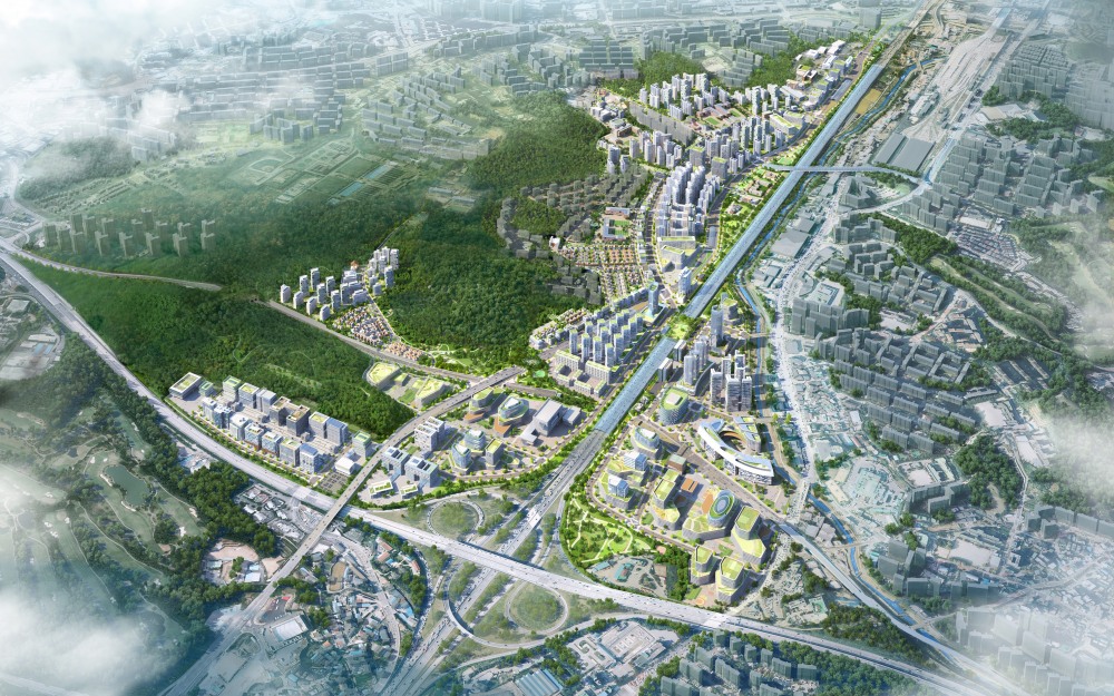 경기용인 플랫폼시티 조감도