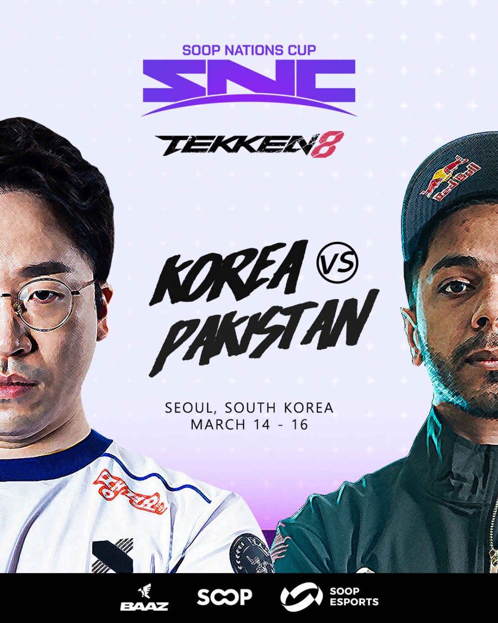SOOP, ‘SOOP 네이션스컵 철권 8 - 한국vs파키스탄’ 진행