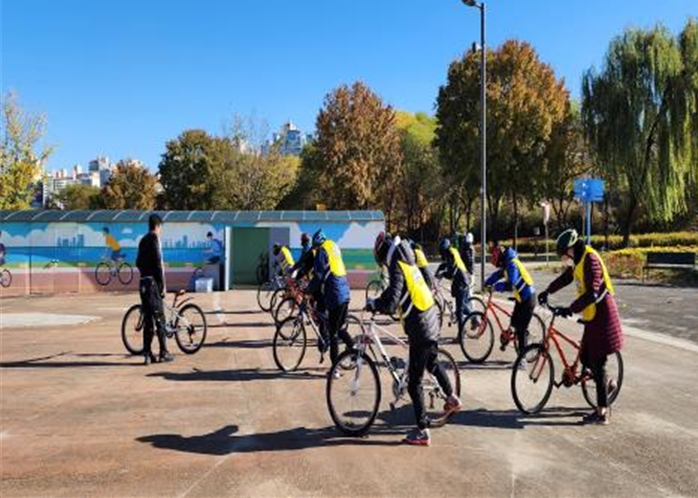 2024년도 한강공원 자전거 안전교육(시니어 대상)