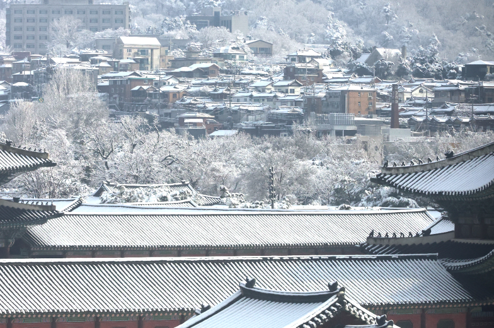 설국으로 변한 서울(사진=연합뉴스)