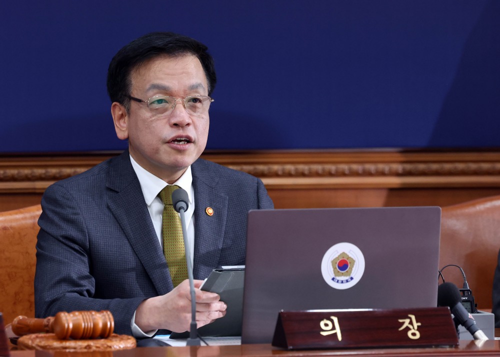 최상목 권한대행 국무회의 발언(사진=연합뉴스)