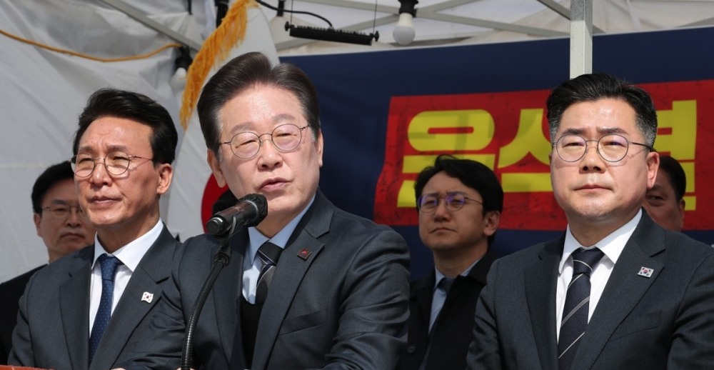 최고위원회의서 발언하는 이재명 대표(사진=연합뉴스)