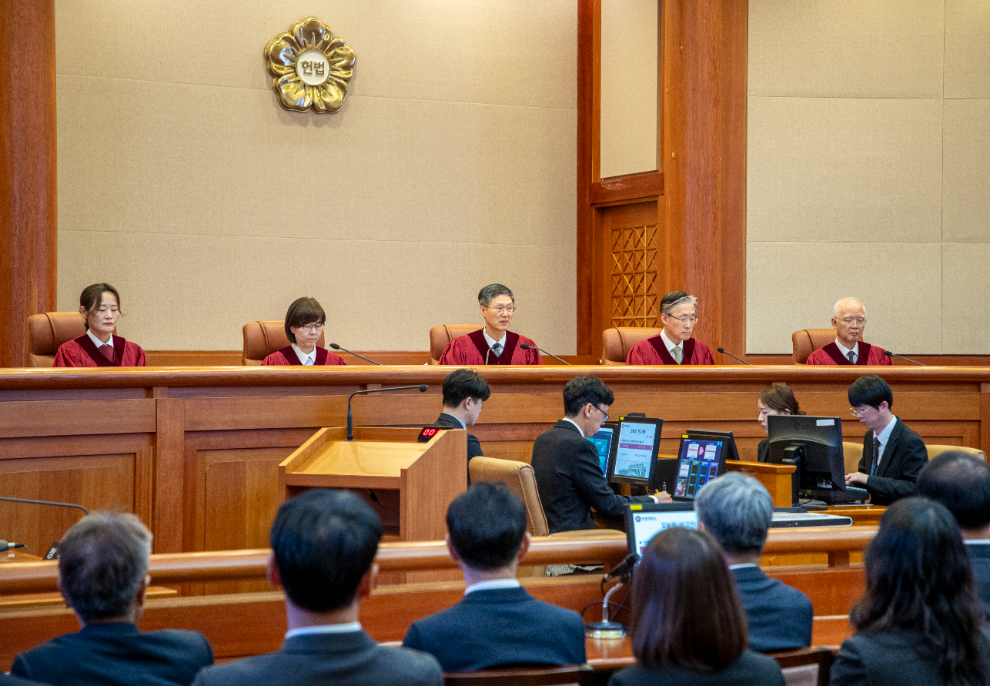 탄핵 인용 결정문 낭독 문형배 헌재소장 권한대행(사진=연합뉴스)