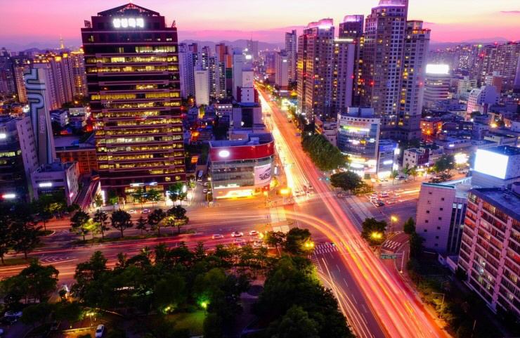 벤처밸리네거리 전경.(사진=대구시)