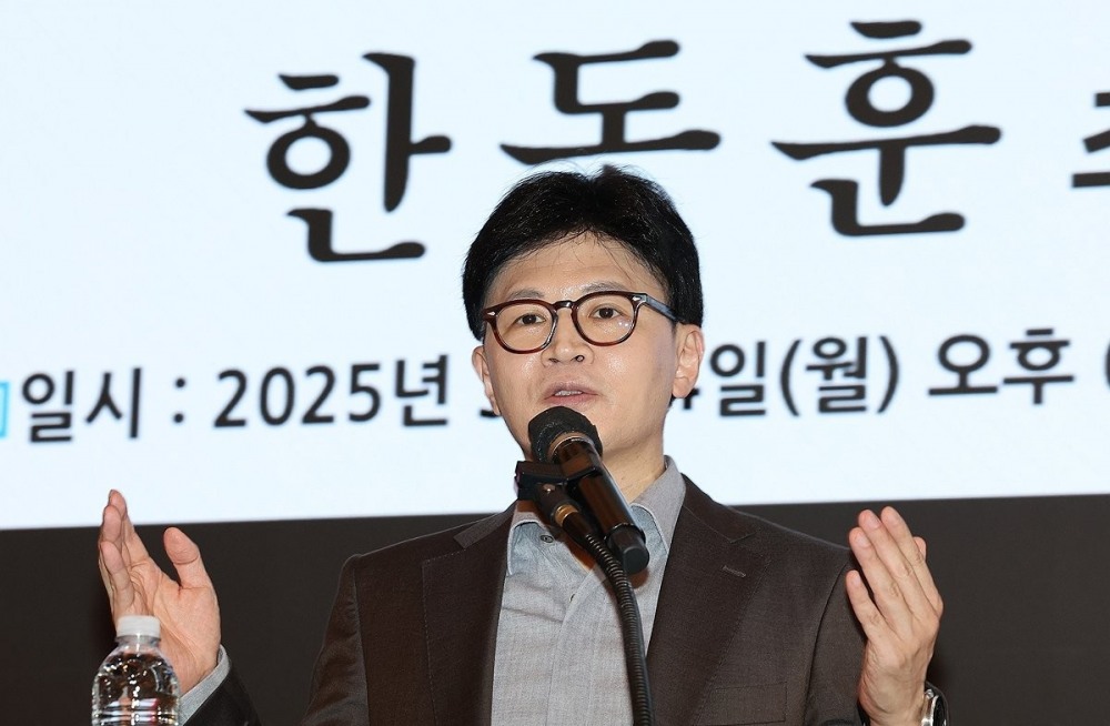 강연하는 한동훈 전 대표(사진=연합뉴스)