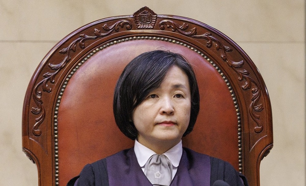 대법원 전원합의체 선고 참석한 신숙희 대법관(사진=연합뉴스)