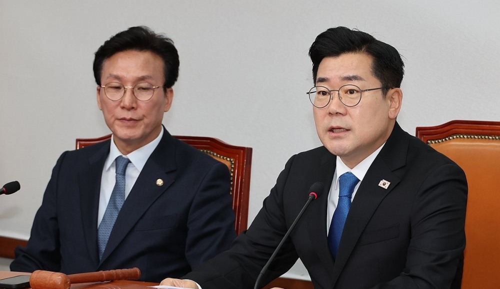 발언하는 박찬대 직무대행(사진=연합뉴스)