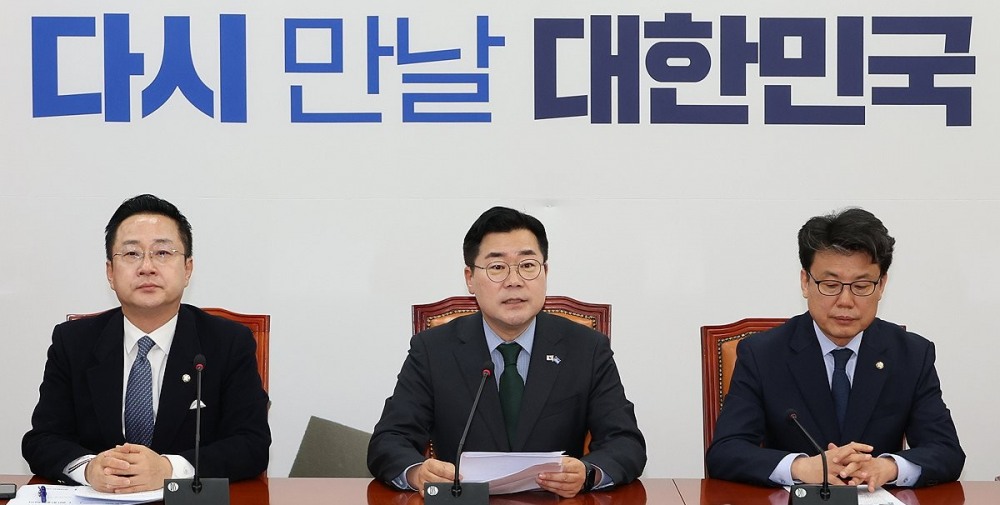 민주당 원내대책회의(사진=연합뉴스)