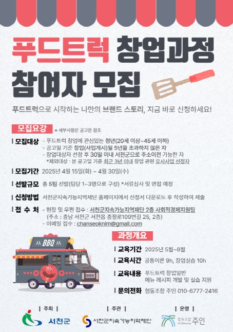 청년 창업 지원사업 추진