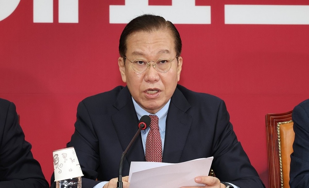 발언하는 권영세 비대위원장(사진=연합뉴스)