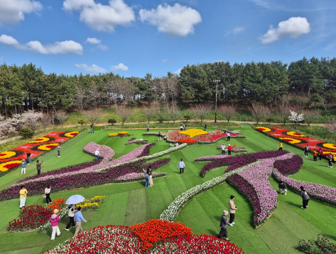 태안세계튤립꽃박람회 벤치마킹 방문