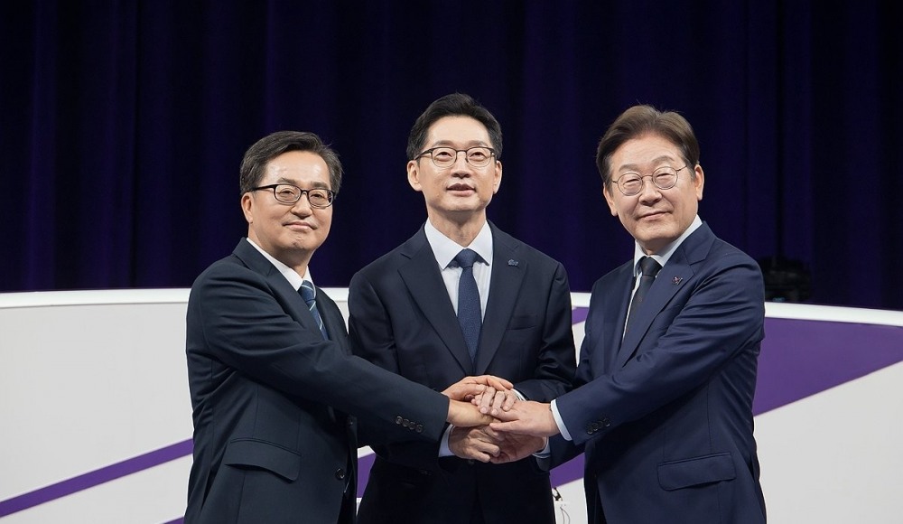 민주당 대선 경선 후보 TV 토론회(사진=연합뉴스)