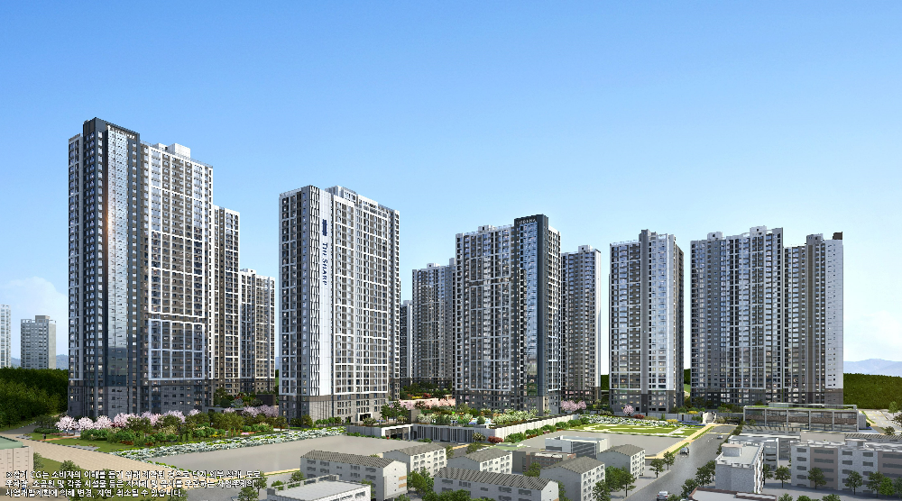 고양 더샵포레나 투시도.