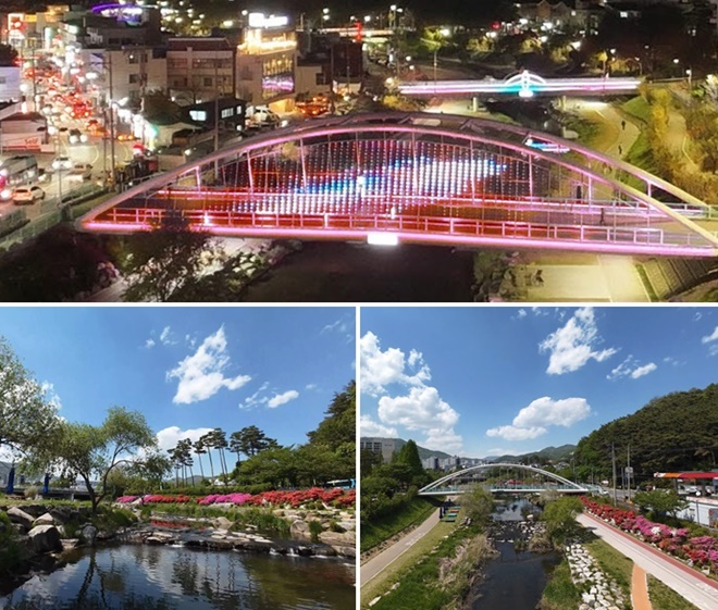 좌광천 모습.(제공=부산 기장군)