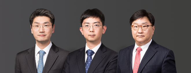 (왼쪽부터) 법무법인 태평양 김건호 변호사, 문준호 변호사, 한상호 전문위원. 사진=태평양