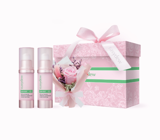대웅제약 이지듀, 가정의 달 선물용 ‘기미 앰플 로즈에디션’ 한정 출시