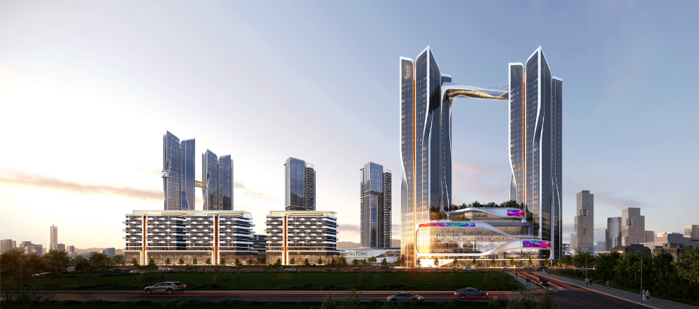 용산 정비창전면1구역 조감도.(사진=포스코이앤씨)