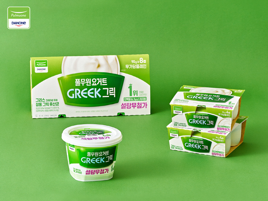 풀무원다논, '풀무원요거트 그릭' 리뉴얼