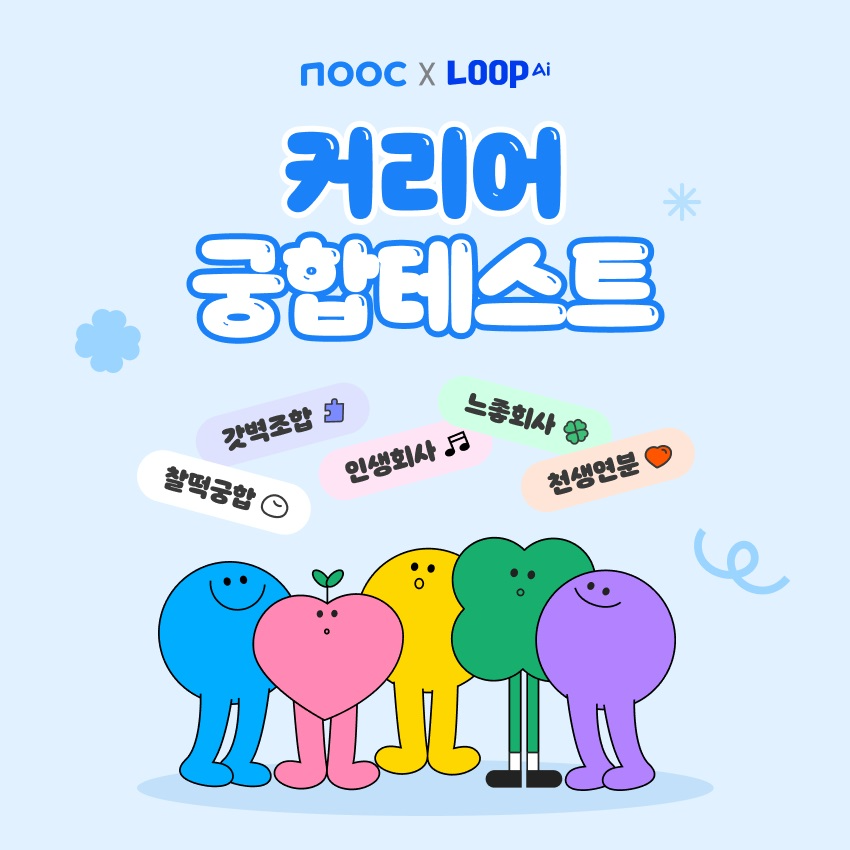 잡코리아 ‘눜(nooc)’, 커리어 궁합 테스트 선보여