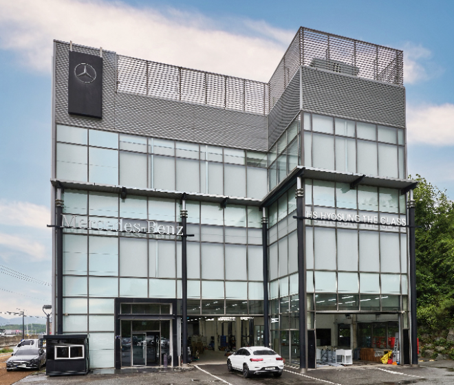 HS효성더클래스, 메르세데스-벤츠 청주 서비스센터 확장 오픈