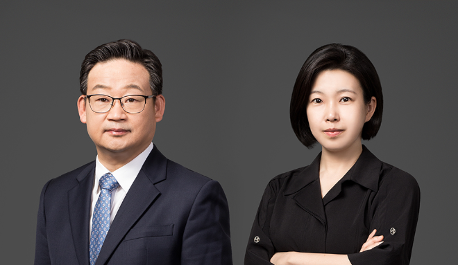 (왼쪽부터) 법무법인(유한) 태평양 허성욱 고문, 이수화 변호사. 사진=태평양