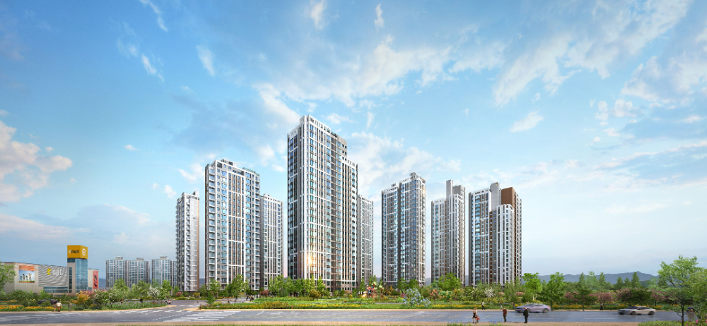 여주역 로제비앙 더센텀 투시도.