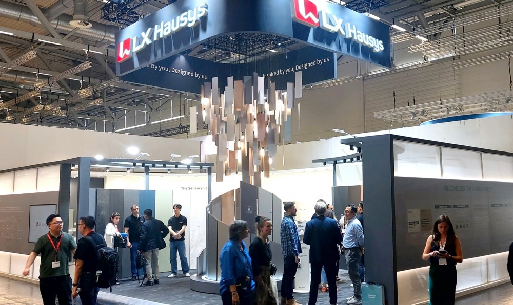'인터줌 2025' LX하우시스 전시관.(사진=LX하우시스)