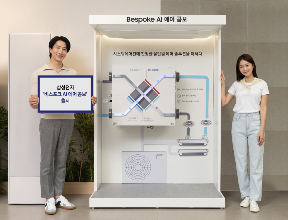 삼성전자 '비스포크 AI 에어 콤보' 출시
