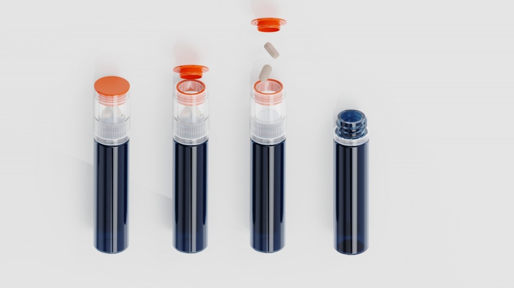 콜마비앤에이치, 일체형 신규 이중제형 용기 선보여