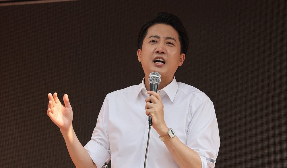 지지 호소하는 개혁신당 이준석 후보(사진=연합뉴스)