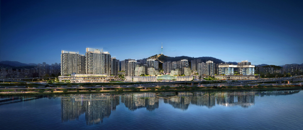 아크로 한남 투시도.(사진=DL이앤씨)