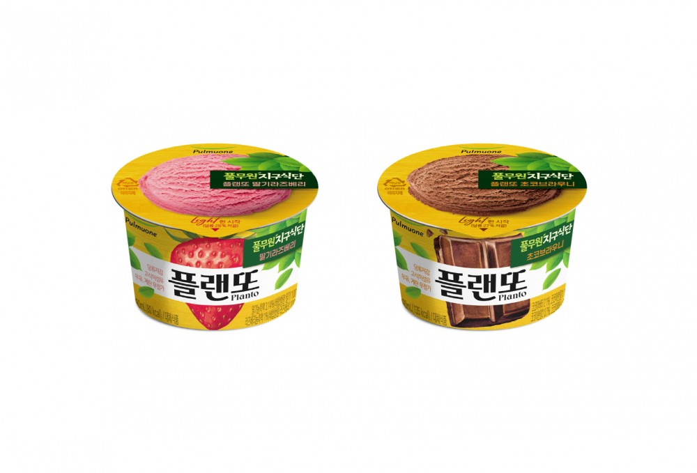 풀무원, 식물성 아이스크림 ‘지구식단 플랜또’ 리뉴얼