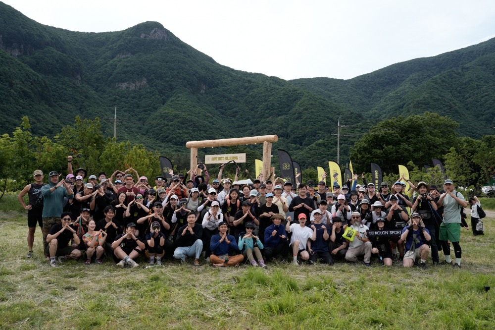 코오롱스포츠, ‘다이브 인투 울릉’ 진행