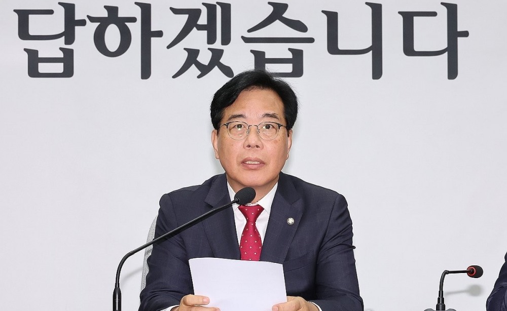 원내대책회의 주재하는 송언석 원내대표(사진=연합뉴스)