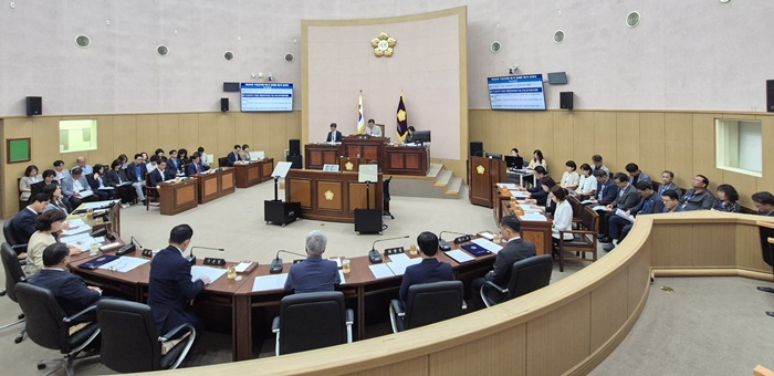 기장군의회 제289회 정례회 마무리.(제공=부산 기장군의회)