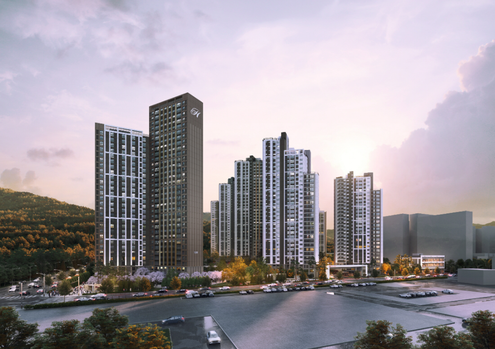 힐스테이트 회룡역파크뷰 투시도.(사진=현대건설)