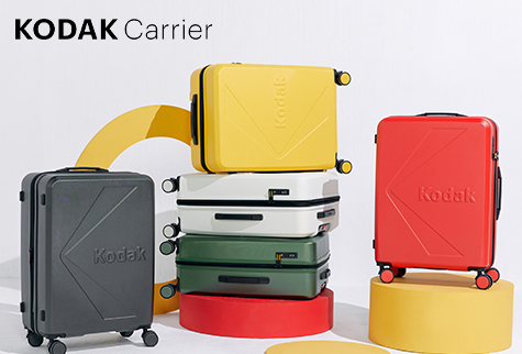 홈앤쇼핑, ‘코닥 팝컬러 여행가방 3종세트’ 22일 생방송 진행