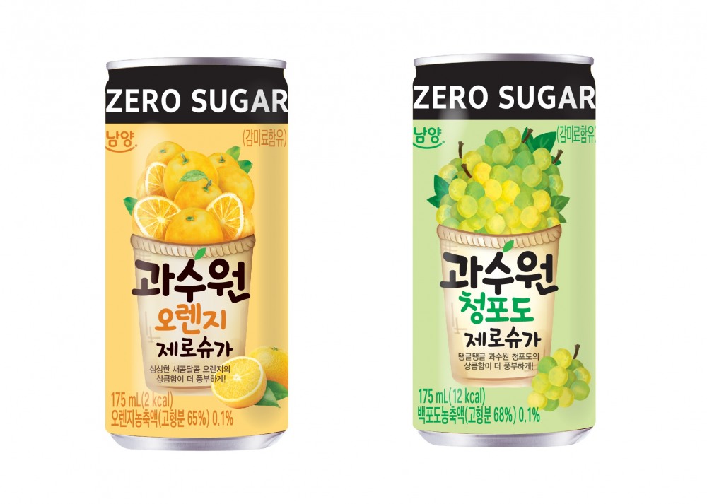 남양유업, ‘과수원 제로슈가’ 선보여