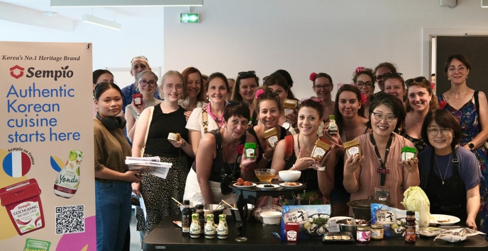 샘표, 프랑스 디종 현지 한식 교류 행사에 후원사로 참여