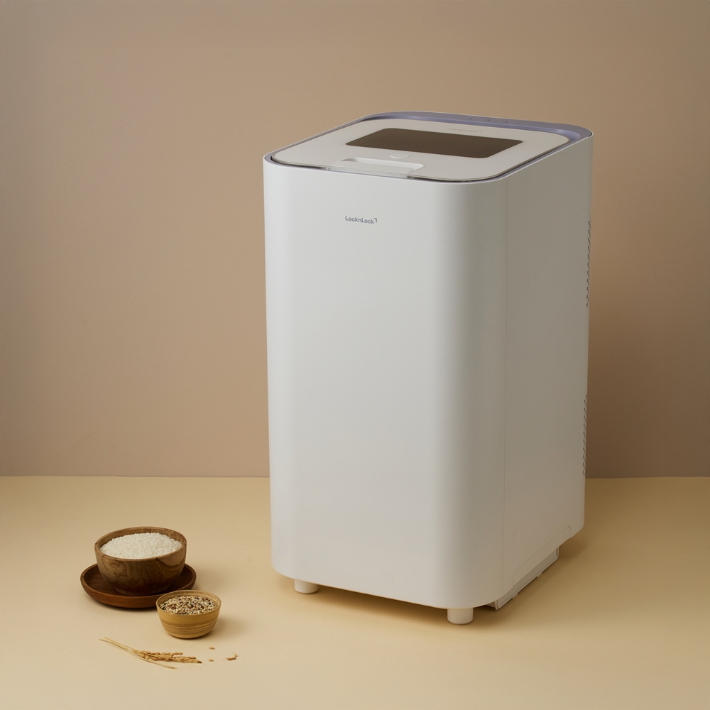 ‘락앤락 프레쉬 스텐 진공 쌀냉장고’ 선보여