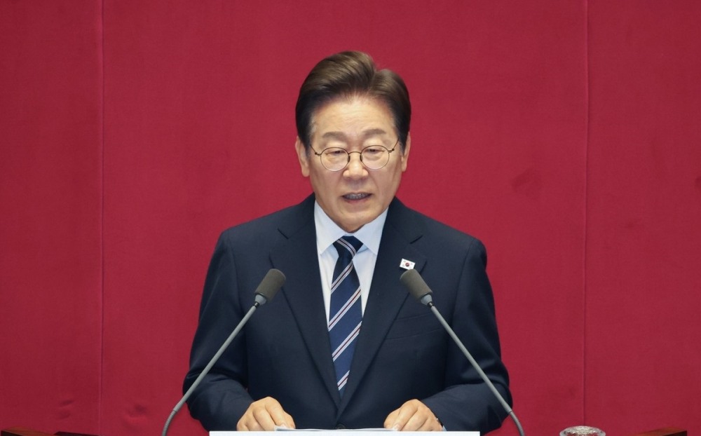 첫 국회 시정연설하는 이재명 대통령(사진=연합뉴스)