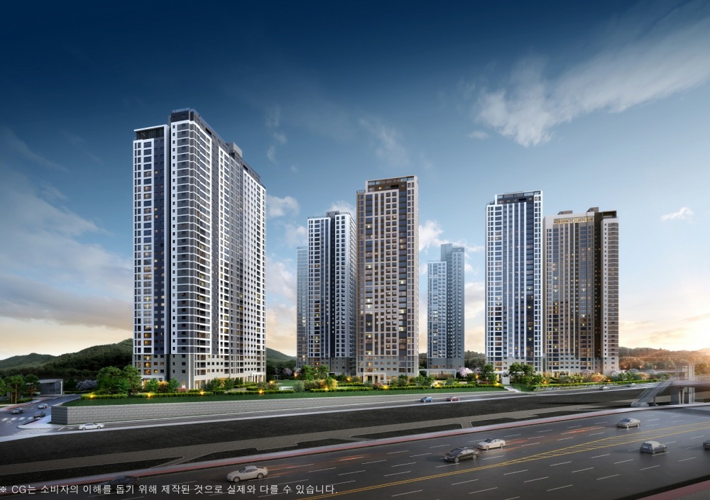 아산탕정자이 센트럴시티 투시도.(사진=GS건설)