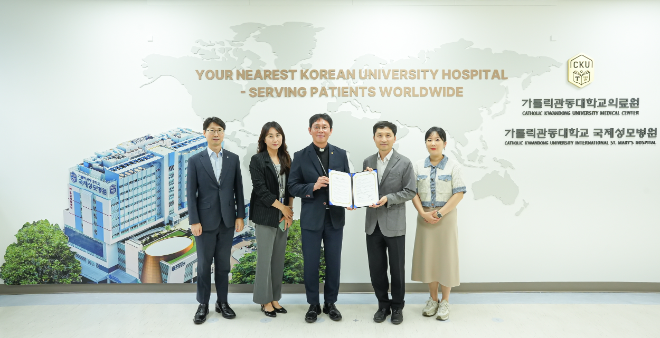 국제성모병원-교보문고 인천점, 건강한 기부문화 확산 위한 업무협약 체결
