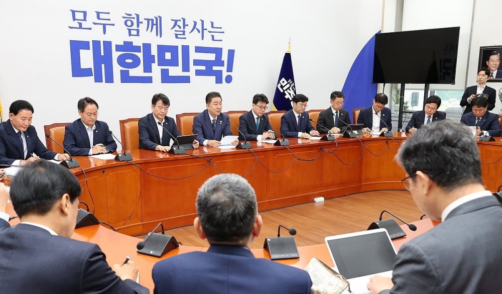 민주당 원내대책회의(사진=연합뉴스)